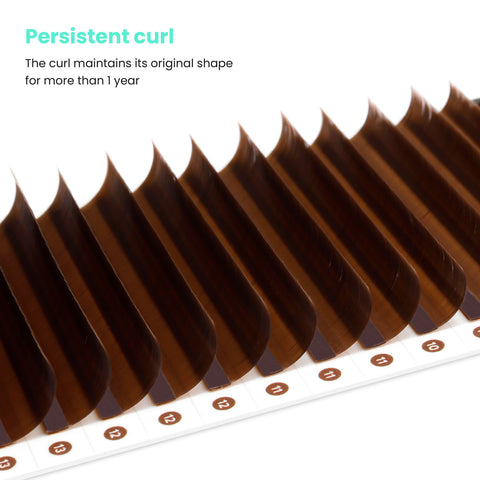 Natural-Brown-colored-lashes-0.1mm-stable-curl